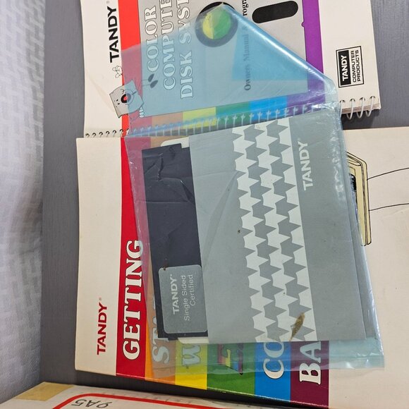 Tandy Color Computer 2 Original Box with Cord & Manuals - Picture 11 of 13